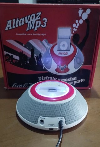Altavoz Coca-Cola MP3 iPod