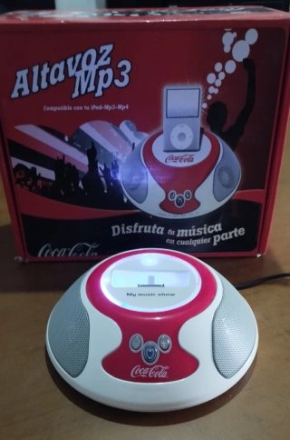 Altavoz Coca-Cola MP3 iPod