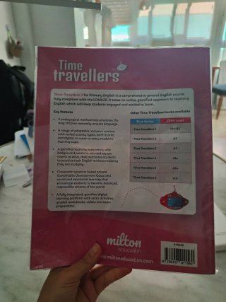 Time Travellers 2 Blue Activity Book English 2 ...