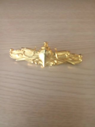 Insignia Armada Dorada Espadas Submarino