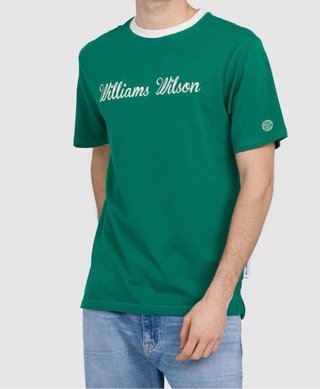 T-shirt Williams Wilson Uomo Verde