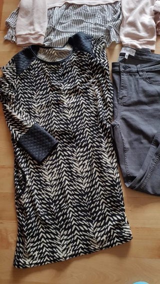Lote 10 prendas invierno mujer Talla M,Mango.