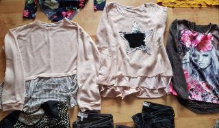 Lote 10 prendas invierno mujer Talla M,Mango.