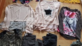 Lote 10 prendas invierno mujer Talla M,Mango.