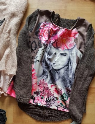 Lote 10 prendas invierno mujer Talla M,Mango.