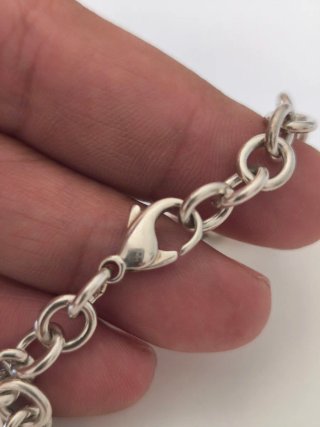 Pulsera Tiffany & Co. Round Tag de Plata 925.