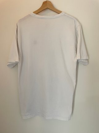Camiseta Converse Oversize Blanca Básica Talla L