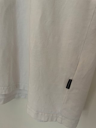 Camiseta Converse Oversize Blanca Básica Talla L
