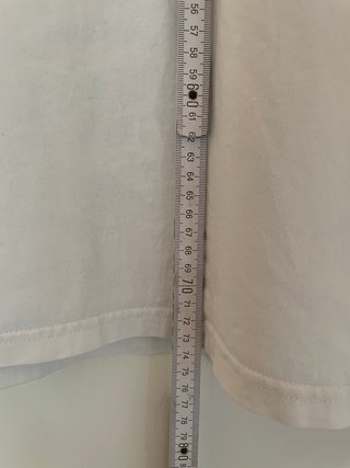Camiseta Converse Oversize Blanca Básica Talla L