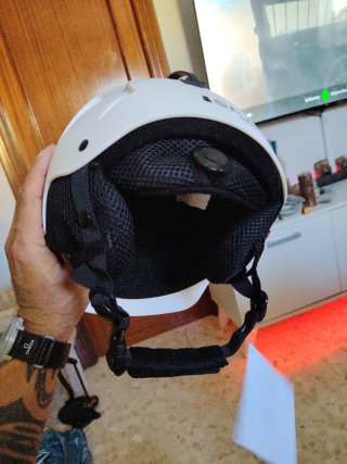Casco de snow board y esky