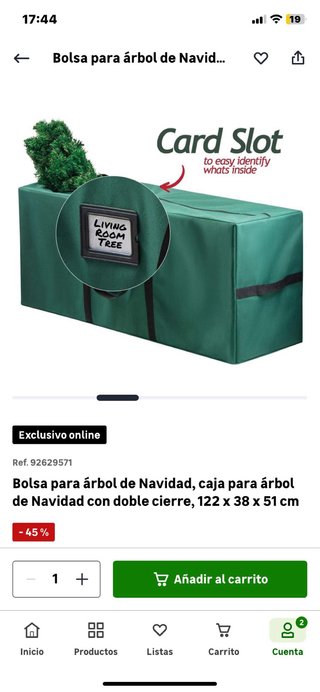 Funda para árbol de Navidad Maison Jardin
