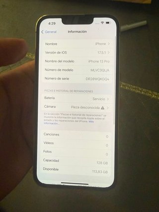 iPhone 13 Pro 128GB Oro