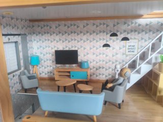 Casa de muñecas con accesorios