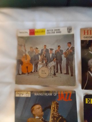 5 dichi in vinile 45 giri musica Jezz