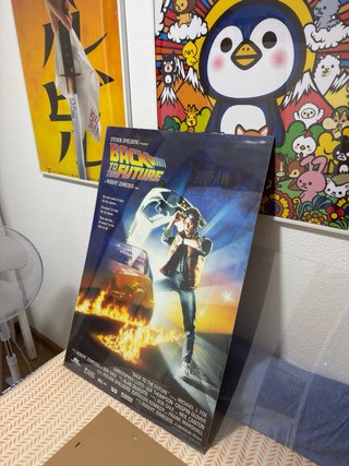 Cuadro Regreso al Futuro Película 91x61