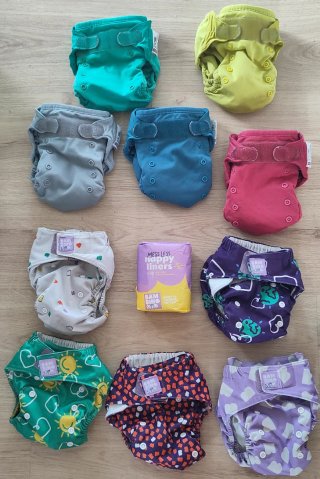Pañales Reutilizables Bambino Mio y Pop-In