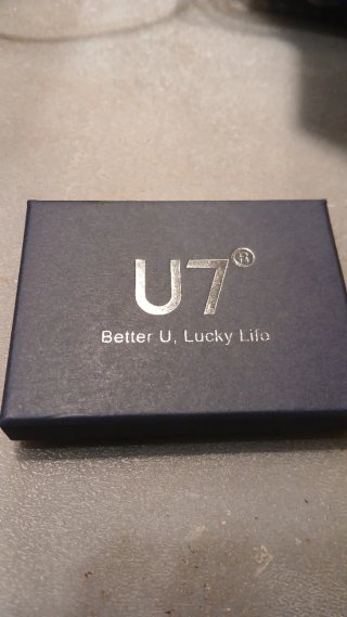 Pendientes aro U7 Better U. Lucky Life