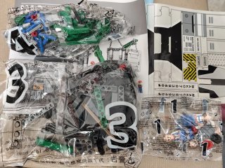 Set Construcción Camión Estilo Lego Technic