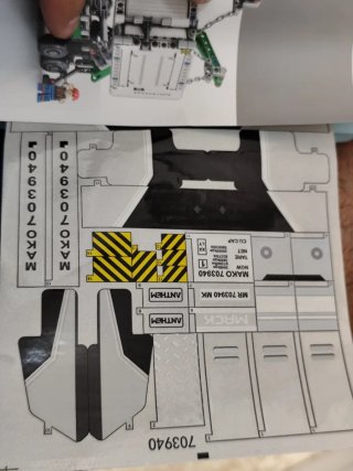 Set Construcción Camión Estilo Lego Technic