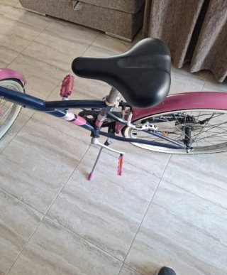 Bicicleta infantil BTWIN rosa y azul
