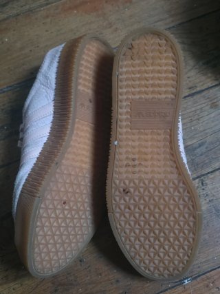 Zapatillas Adidas Samba Beige/Rosa