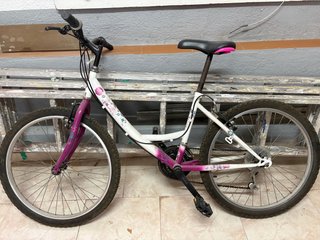 Bicicleta TEENS 24 Morado y Blanco
