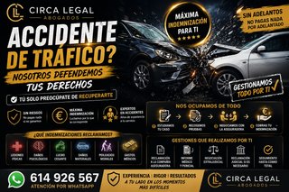 ¿HAS TENIDO UN ACCIDENTE DE TRÁFICO? RECLAMA