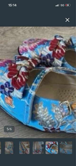 Zapatos de Fallera nuevisimos comodos t36