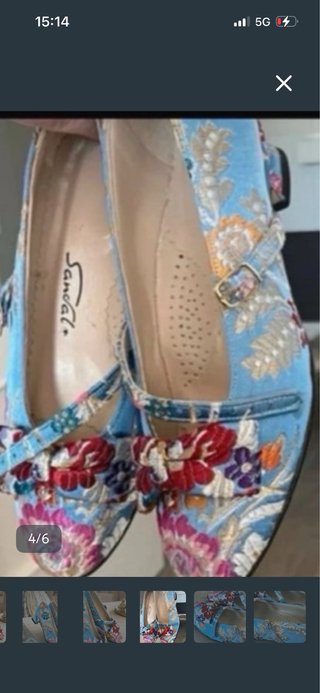 Zapatos de Fallera nuevisimos comodos t36