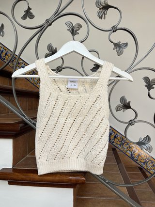 Top punto Lefties beige XS/34