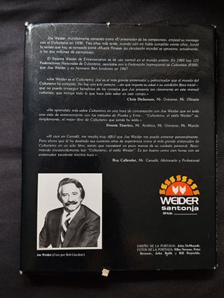 Método weider culturismo vintage