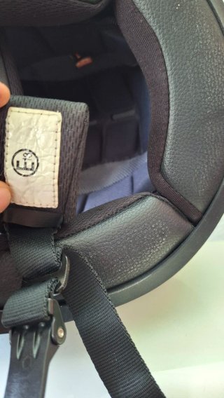 Casco Moto Modulare Nero Opaco Taglia L