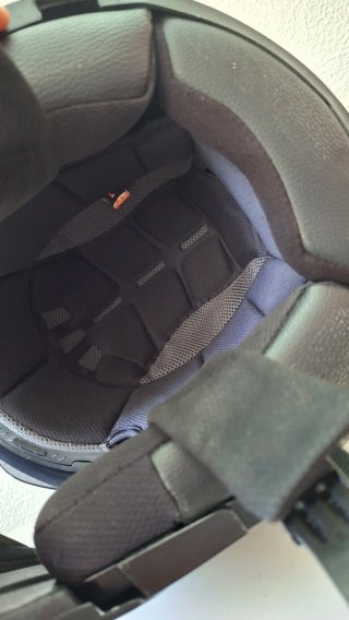 Casco Moto Modulare Nero Opaco Taglia L