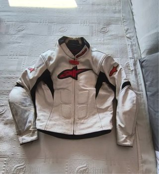 Mono de moto Alpinestars 2 piezas talla 56