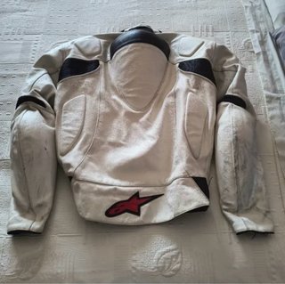Mono de moto Alpinestars 2 piezas talla 56