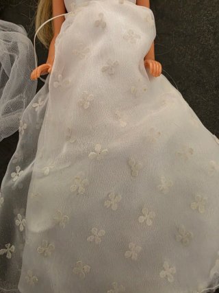 Bambola Barbie Mattel vestito da sposa