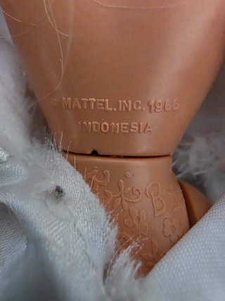 Bambola Barbie Mattel vestito da sposa