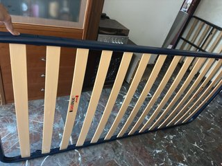 Somier 190x90 cm sin patas