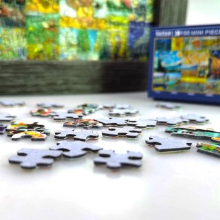 Puzzle Mini Contenedor BLANCO 160 Piezas