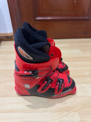Botas de esquí rojas Rossignol