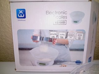 Báscula de cocina nueva