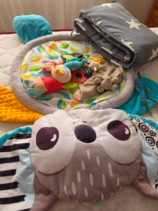 Alfombra de juegos para bebé Koala