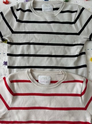 2 Camisetas Zara Kids Rayas