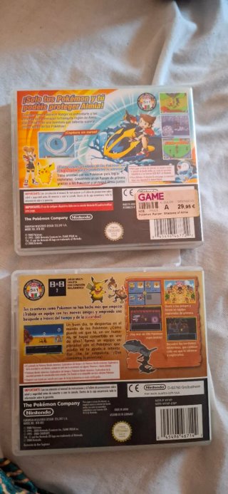 Nintendo DS Pokémon Ranger y Mundo Misterioso