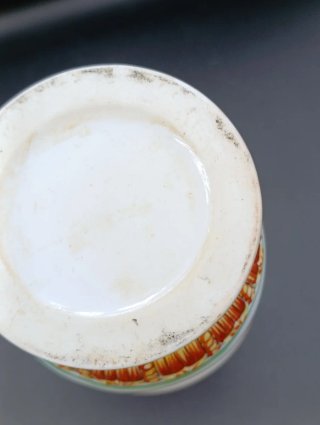 Jarrón estilo capodimonte Porcelana Italiana