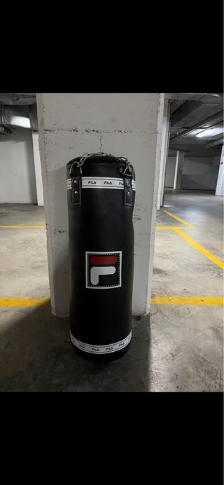 Saco de boxeo Fila negro