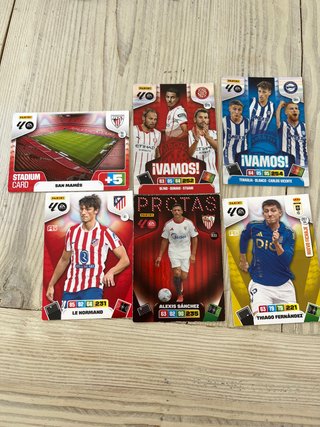 Colección Cartas La Liga Panini