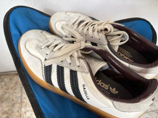 Adidas Gazelle Zapatillas Deportivas Beige/Blanco