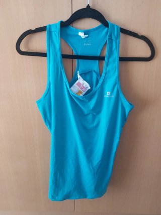 Camiseta deportiva Domyos azul Talla M