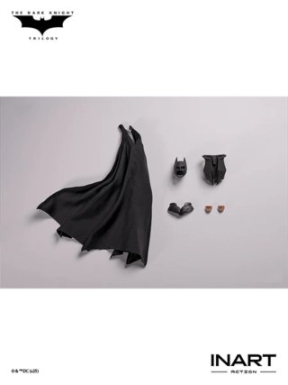 Figura 1/12 Inart The Dark Knight + Accesory Pack